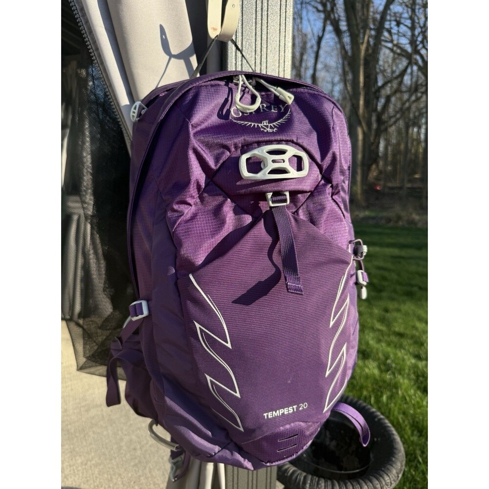 Osprey Tempest 20L Women's Hiking Backpack with Hipbelt, Violac Purple, WM/L - Picture 14 of 15